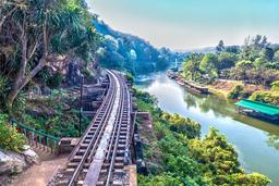 Bridge on the River Kwai and Thailand-Burma Railway Guided Tour