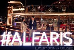 Dubai Canal Dinner Cruise with La Perle Show Silver Tickets Combo