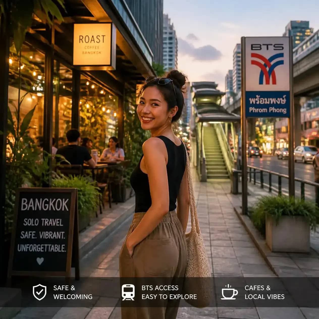 Bangkok travel scene for solo female travellers_ a confident woman exploring a vibrant, safe,_compressed.webp