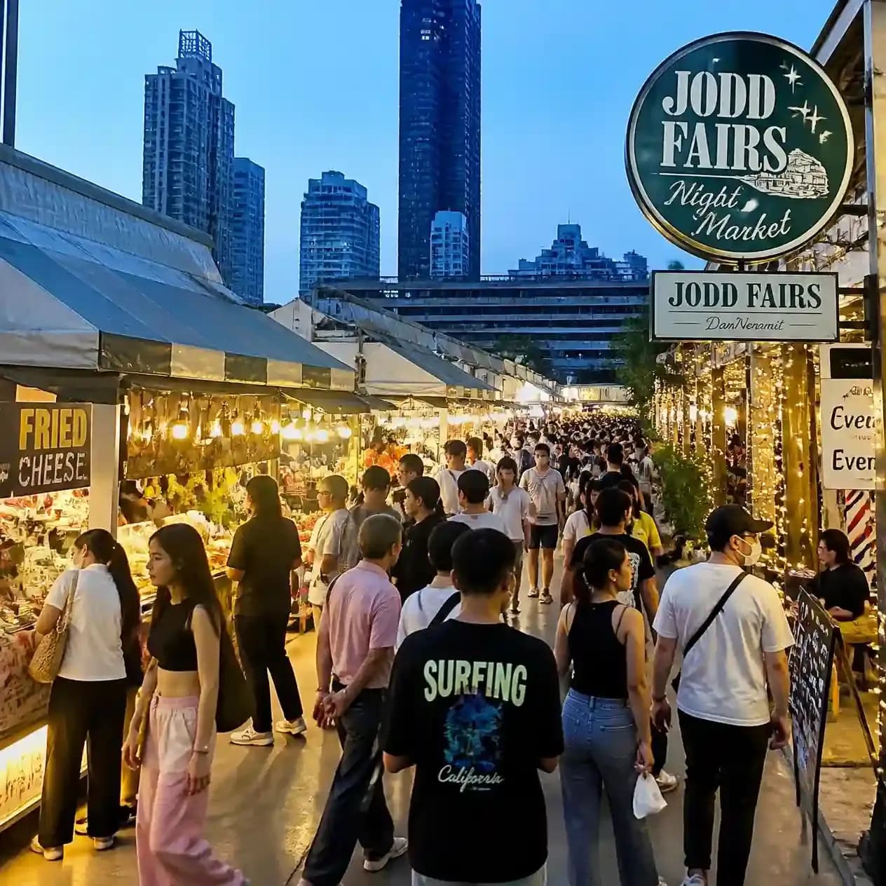 Clear, sharp daytime-style image of Jodd Fairs Night Market, Bangkok, with visibl_compressed.webp