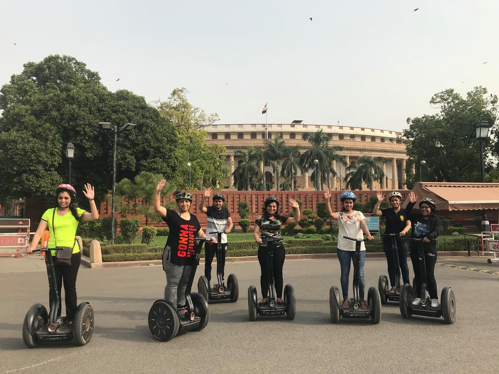 Segway Tour Of Rajpath