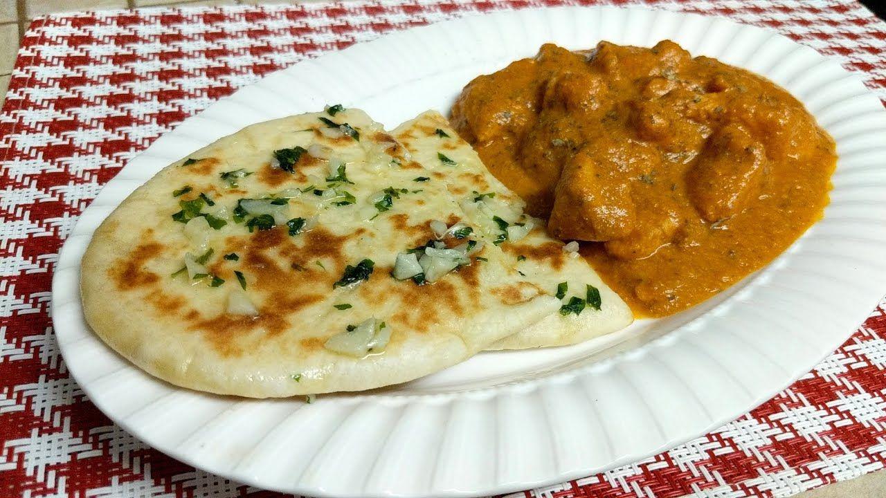 Butter Chicken With Naan or Kulcha