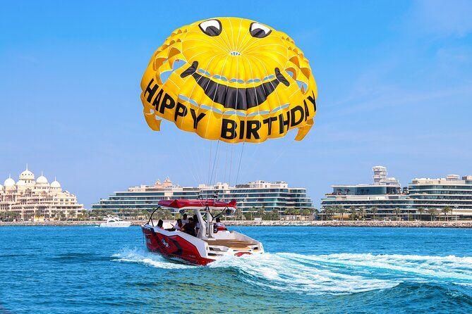 Parasailing at Palm Jumeirah