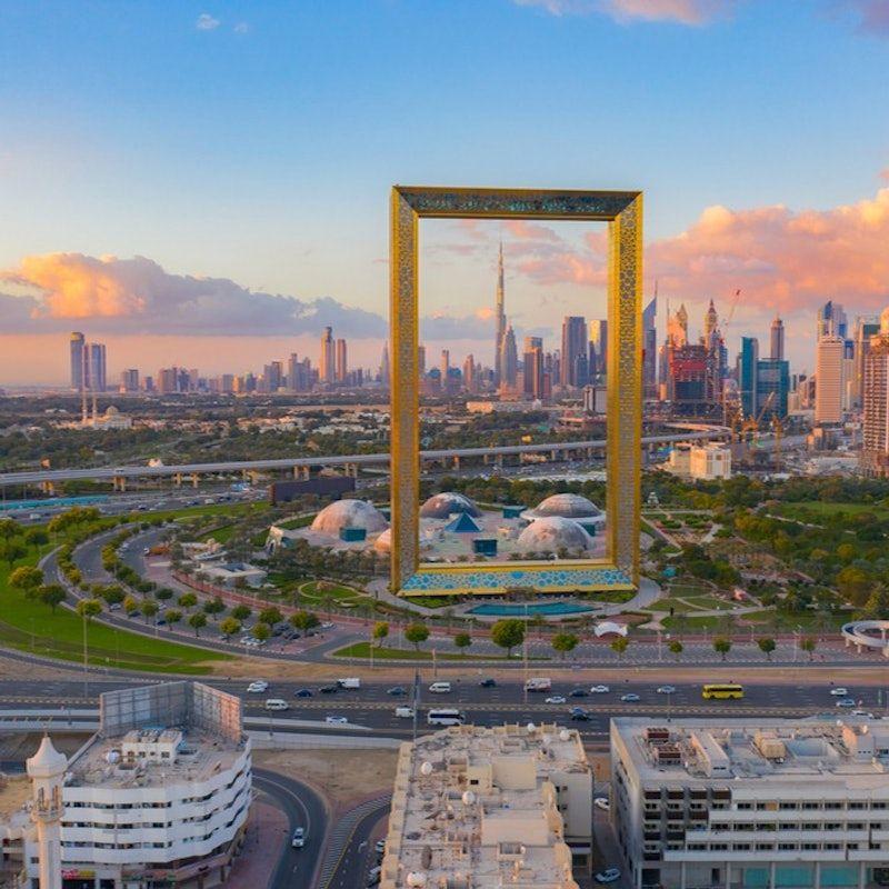 Dubai Frame: Entry Ticket + Skydeck Access