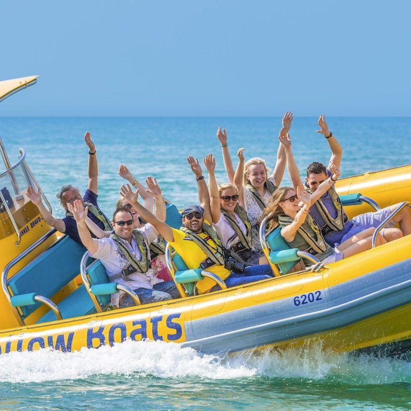 The Yellow Boats: 45-Min Speedboat Tour to Atlantis