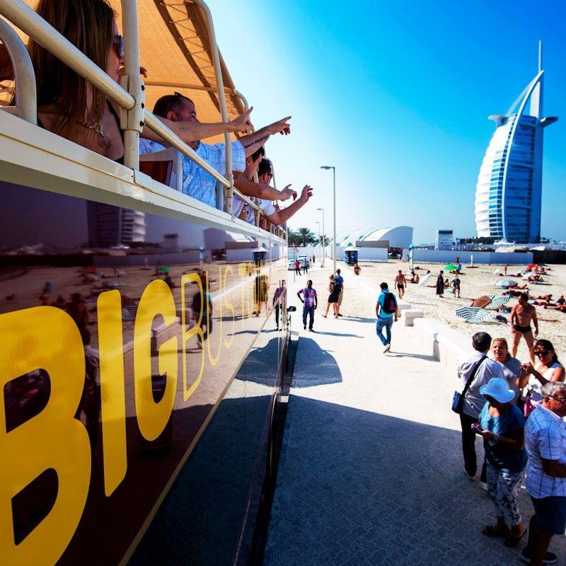Big Bus Dubai: Hop-On Hop-Off Tour with Dhow Cruise