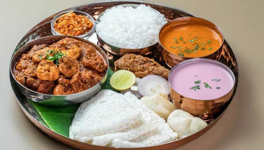 Rice plate - non vegetarian