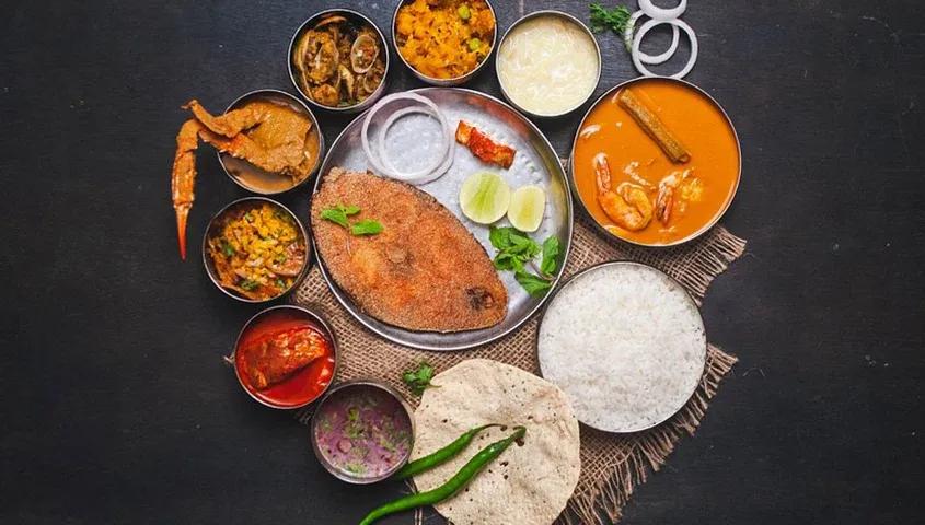 Rice plate - non vegetarian
