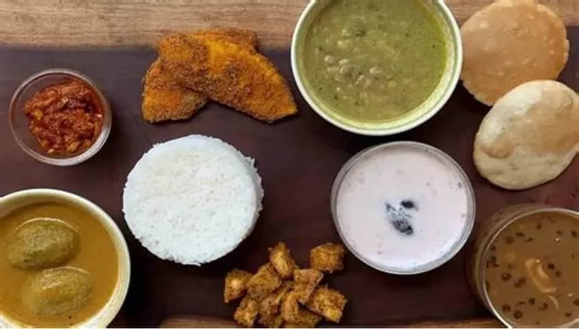Saraswat meal