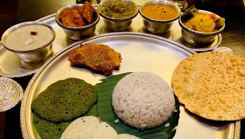 Saraswat meal