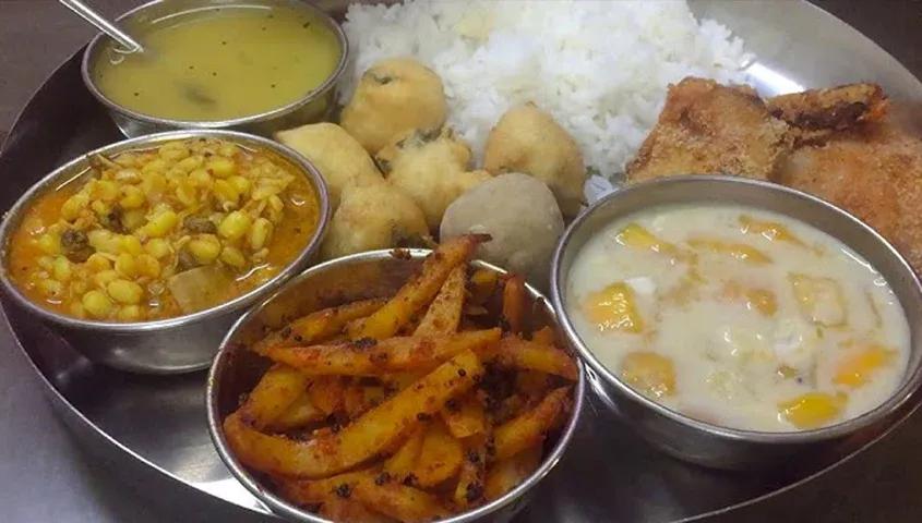Saraswat meal