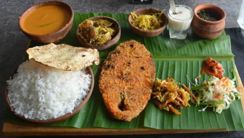 Saraswat meal