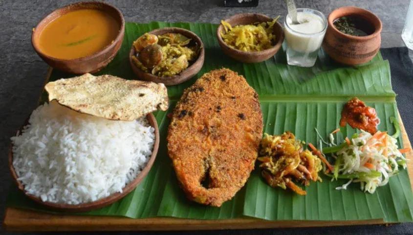 Saraswat meal