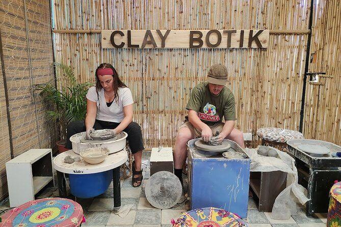 Wheel pottery workshop