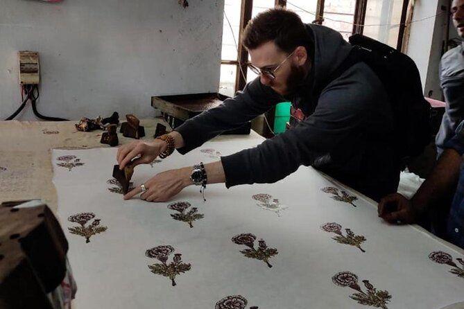 Learn Hand Block Printing & Print Your Own Fabric
