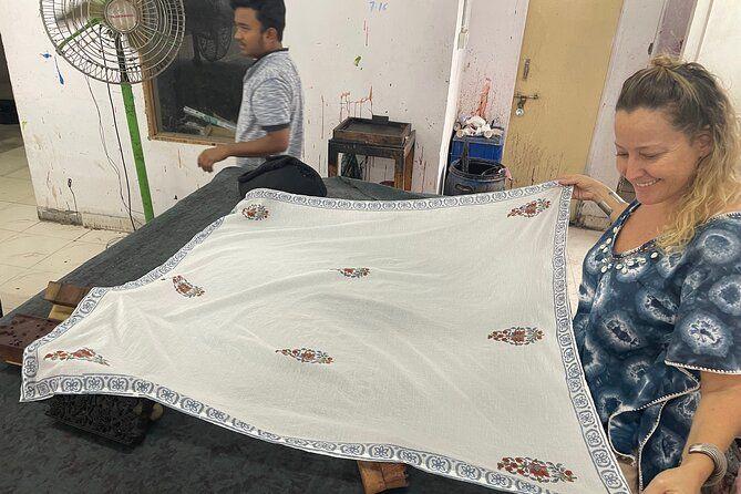 Learn Hand Block Printing & Print Your Own Fabric