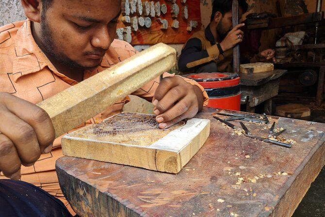 Bagru Block - printing walking tour - take you inside the houses that still work on this art
