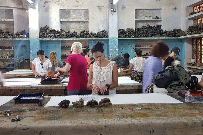 Bagru Block - printing walking tour - take you inside the houses that still work on this art