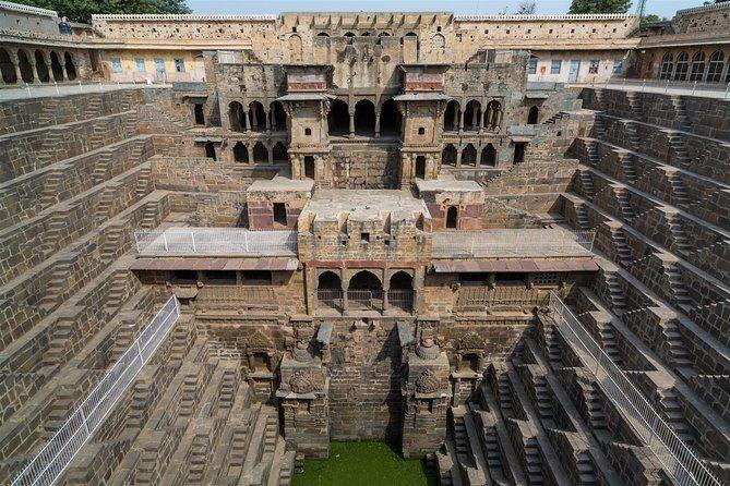 Full-Day Private Chand Baori Step well & Bhangarh Tour