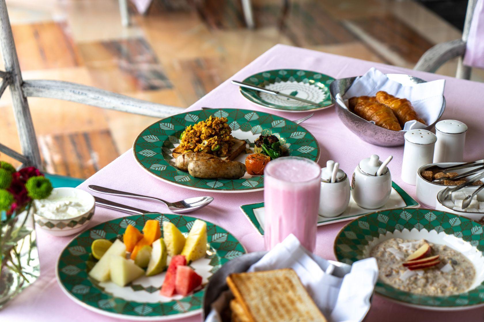 High tea at Rajmahal Palace