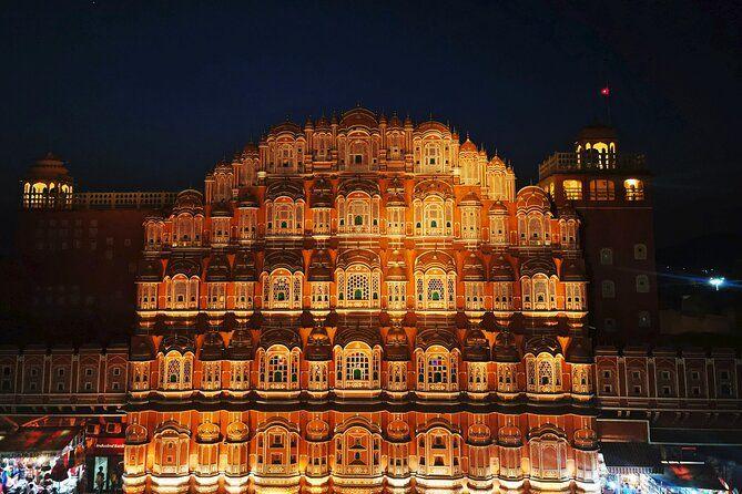 Private Jaipur Night Tour with Nahargarh Sunset Viewpoint