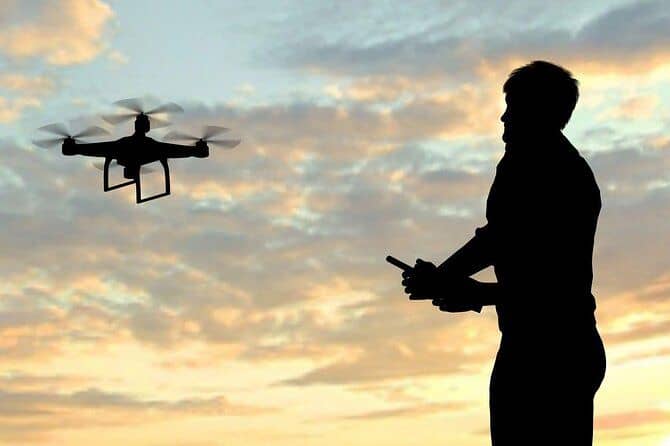 Drone Photography E-Biking Trail