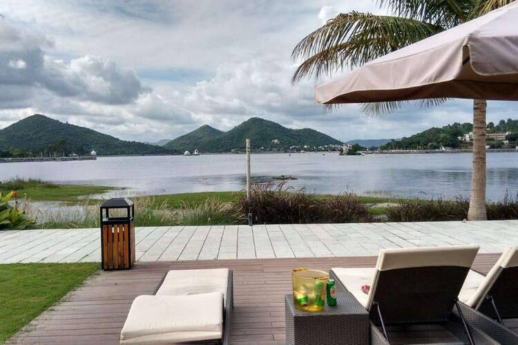 Frangipani by the Lake